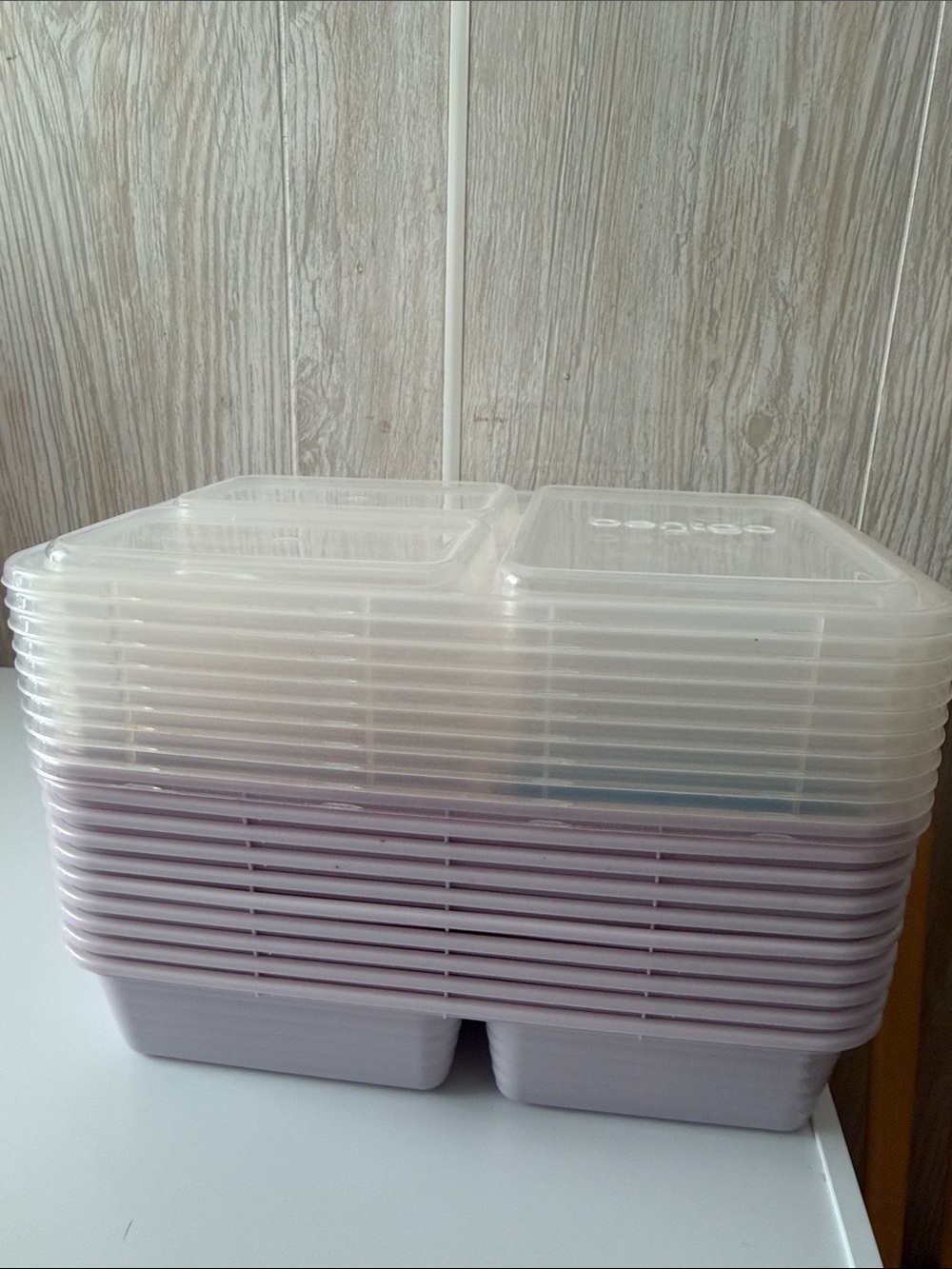 Bentgo Clear Compartment Meal Prep Containers - Pack of 10